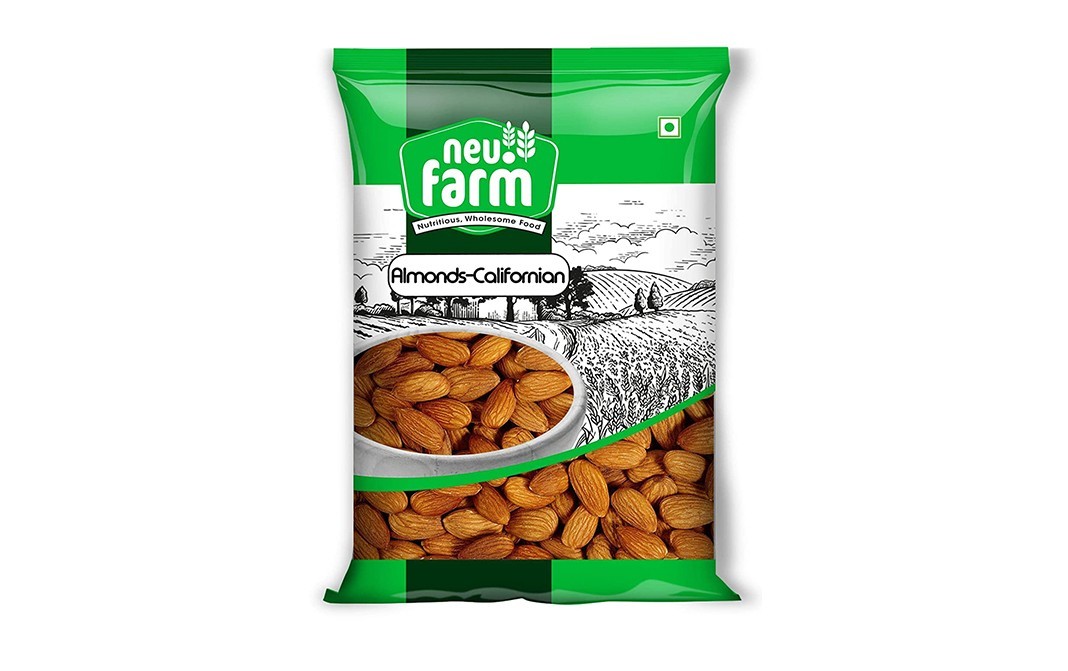 Neu.Farm Almonds Californian    Pack  500 grams